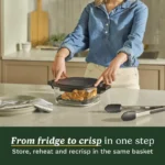 Cuisinart ClearView Glass Air Fryer 3.8L | Prep, Cook & Serve From One Glass Basket | 6-in-1 Air Fry, Roast, Bake, Grill | PFAS-Free Glass + Top Window - Image 4