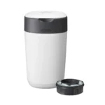 Tommee Tippee Twist & Click Nappy Disposal Bin. The Only Nappy Bin that Wraps Baby's Nappies Individually to Help Stop Bad Smells Escaping. Guaranteed germ protection, Holds 33 Nappies for Less Mess, and Fewer Trips to the Outside Bin.